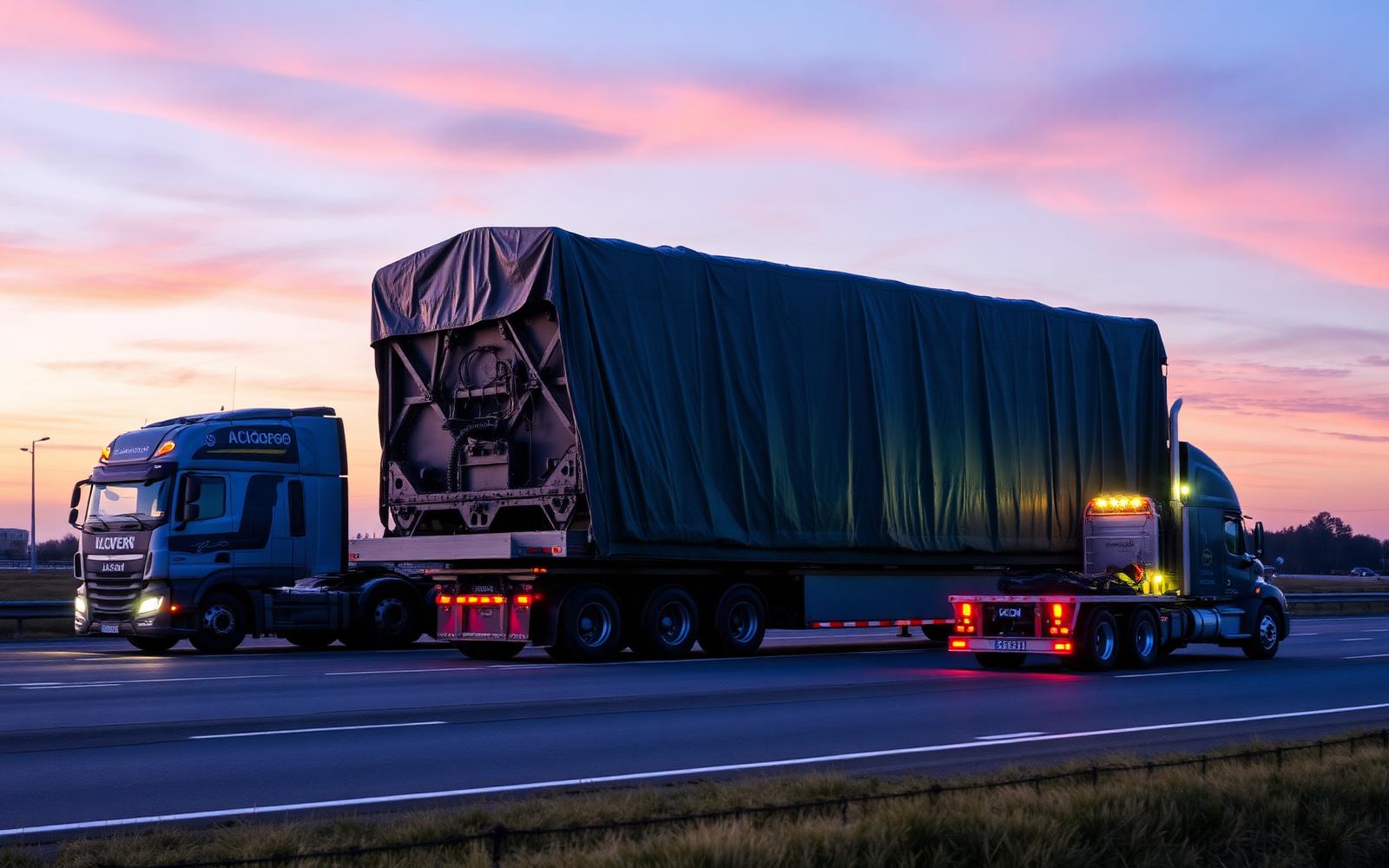 220-Tonne Turbine Delivery